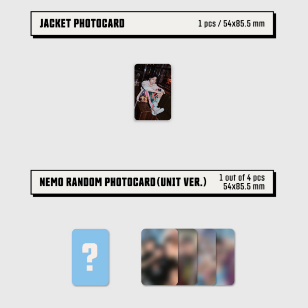 MCND - THE EARTH : SECRET MISSION CHAPTER.2 (4TH MINI ALBUM) NEMO ALBUM LIGHT VER. - LightUpK