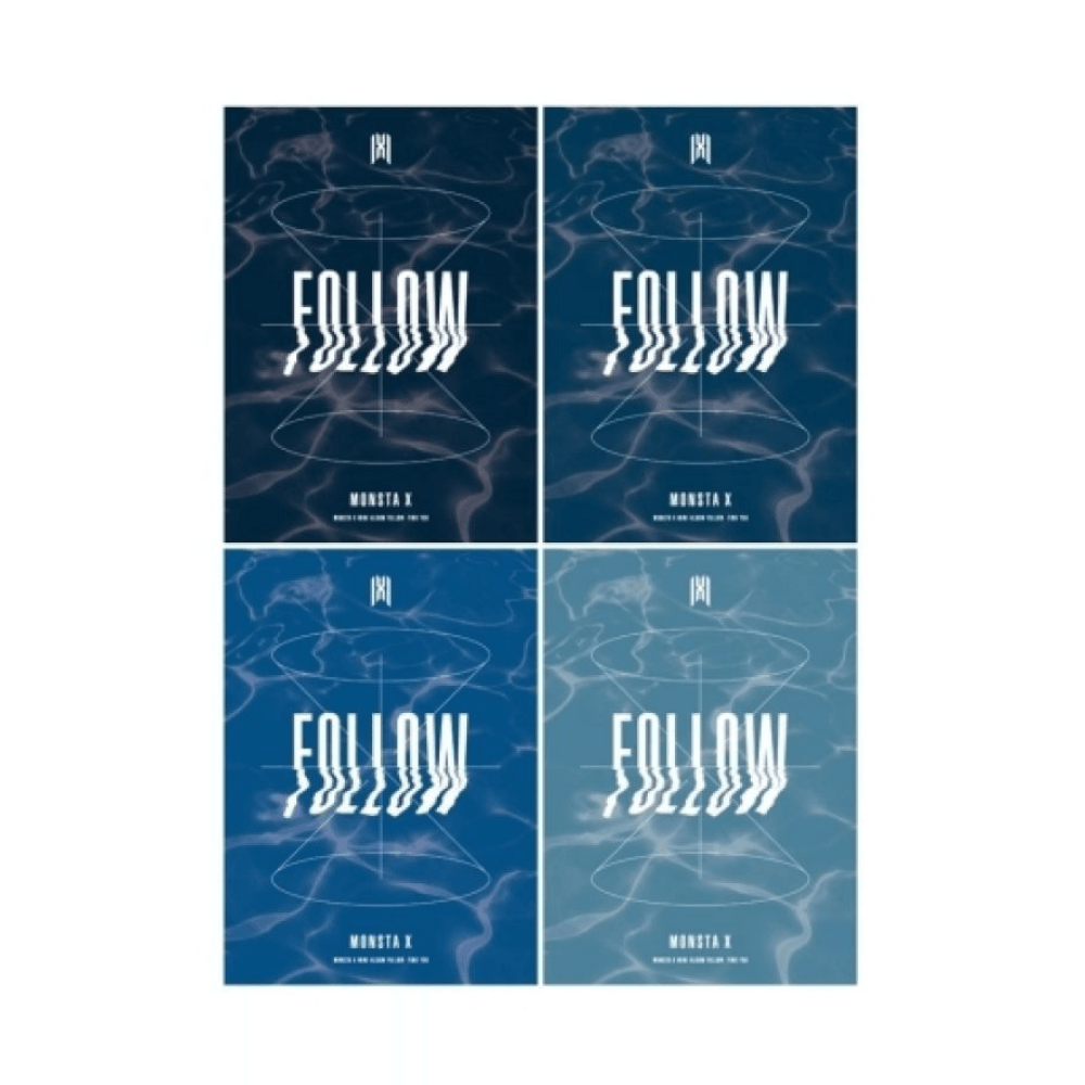 MONSTA X - FOLLOW-FIND YOU (7TH MINI ALBUM) (4 VERSIONS) – LightUpK