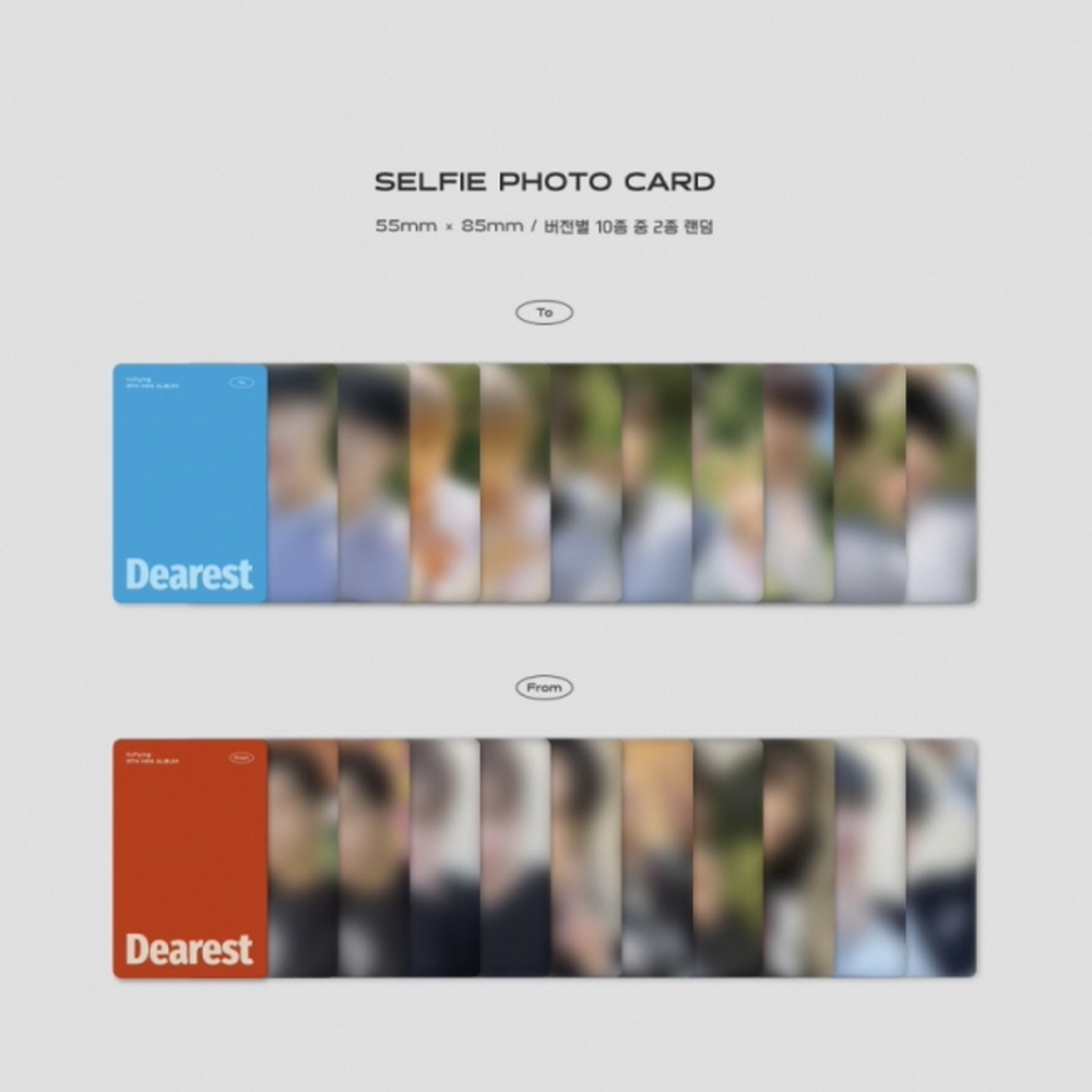 N.FLYING - DEAREST (8TH MINI ALBUM) (2 VERSIONS) - LightUpK