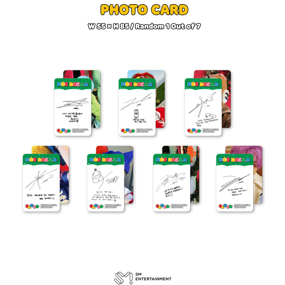 NCT DREAM - WINTER SPECIAL MINI ALBUM 'CANDY' (PHOTOBOOK VER.) - LightUpK