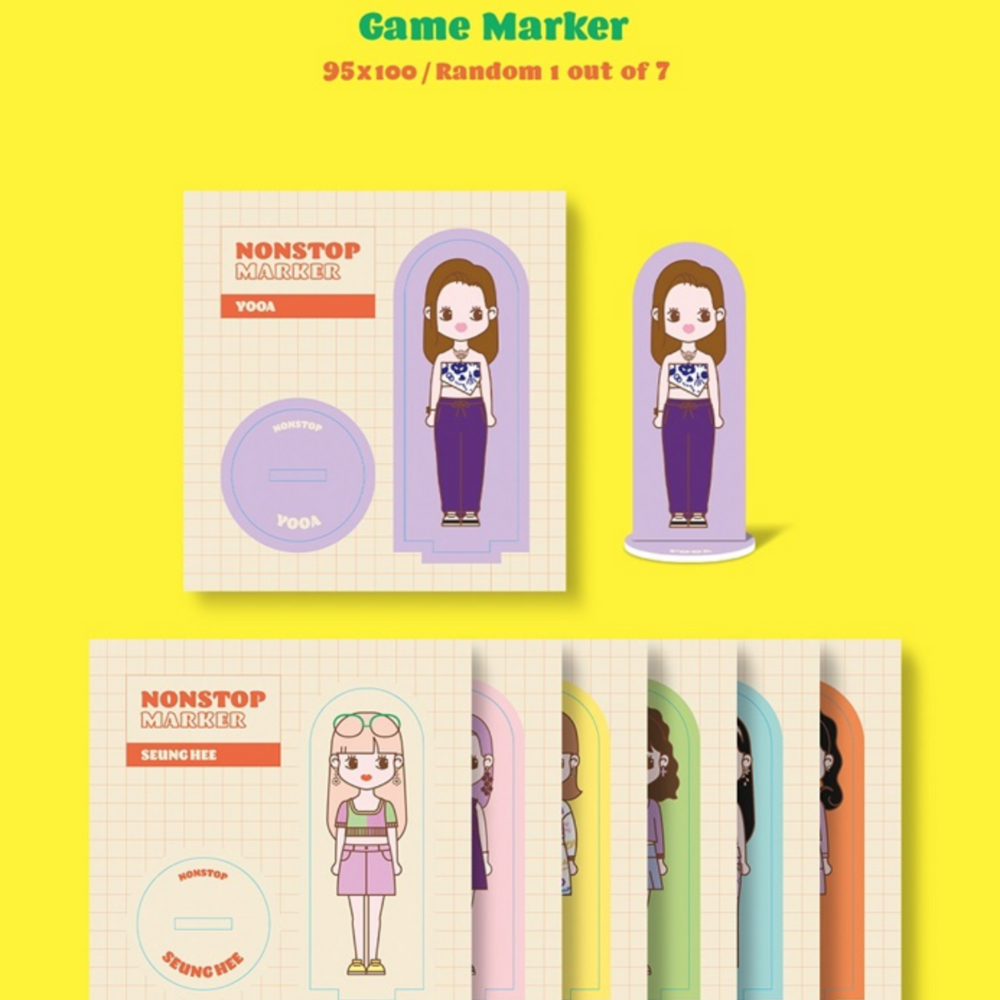 OH MY GIRL - NONSTOP (7TH MINI ALBUM) (2 VERSIONS) - LightUpK