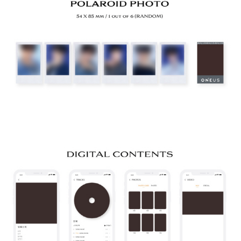 ONEUS - MALUS (8TH MINI ALBUM) LIMITED VER. (PLATFORM VER.) - LightUpK