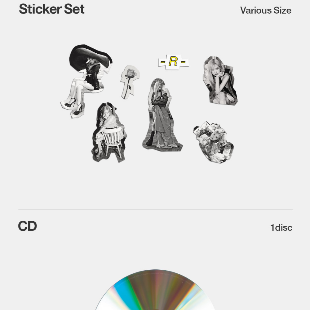 ROSÉ - ROSE FIRST SINGLE ALBUM -R- - LightUpK