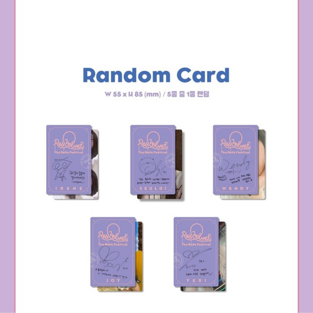 RED VELVET - THE REVE FESTIVAL' DAY 2' (MINI ALBUM) (2 VERSIONS) - LightUpK