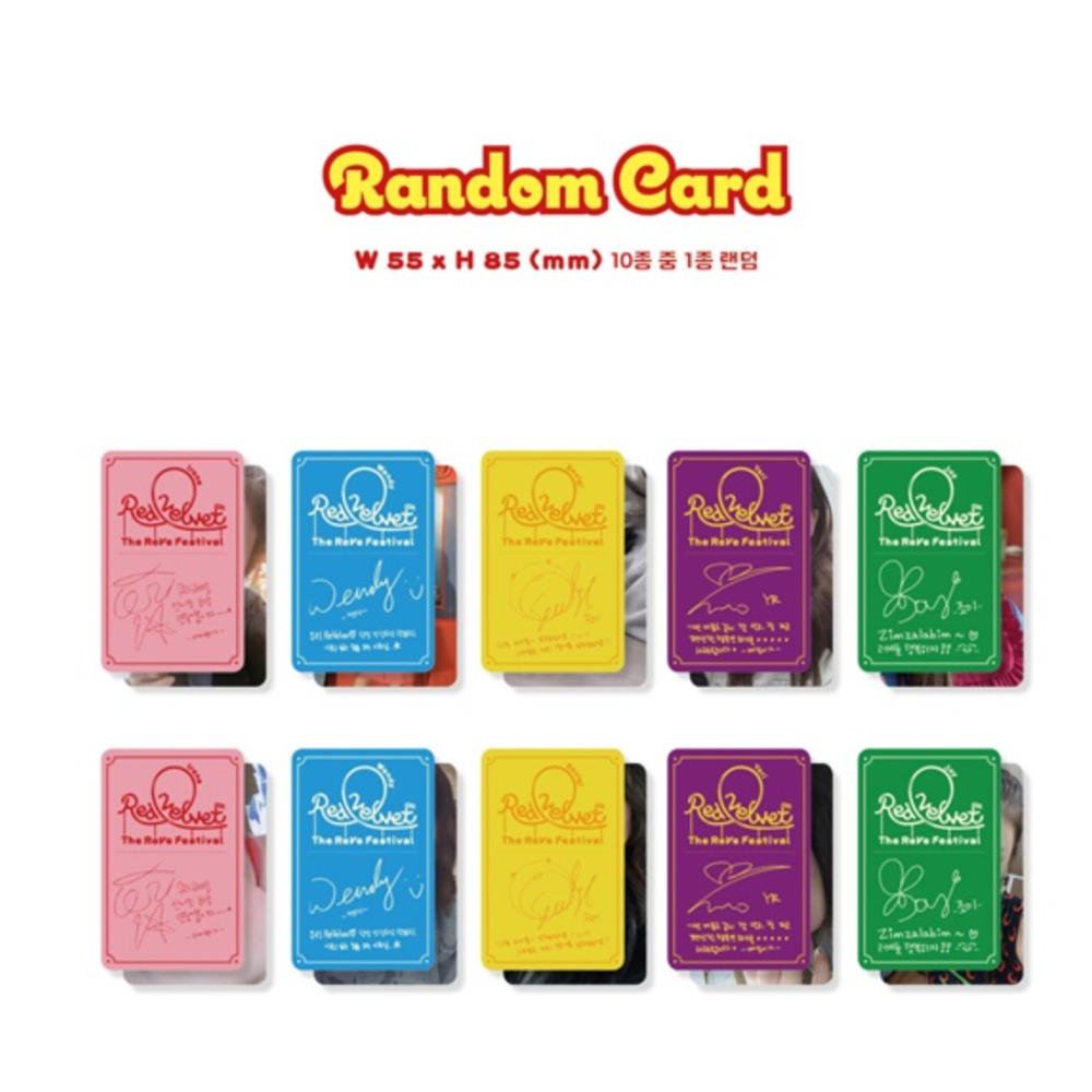 RED VELVET - 'THE REVE FESTIVAL' DAY 1 (MINI ALBUM) DAY 1 VER. (5 VERSIONS) - LightUpK