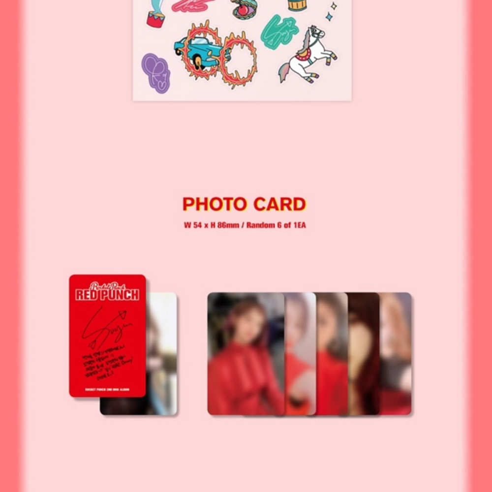 ROCKET PUNCH - RED PUNCH (2ND MINI ALBUM) - LightUpK