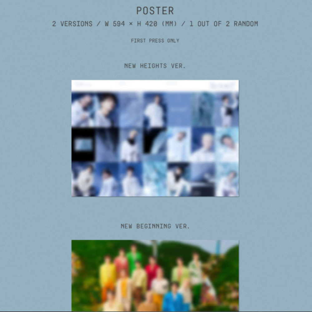 SEVENTEEN - VOL.4 REPACKAGE 'SECTOR 17' (2 VERSIONS) - LightUpK