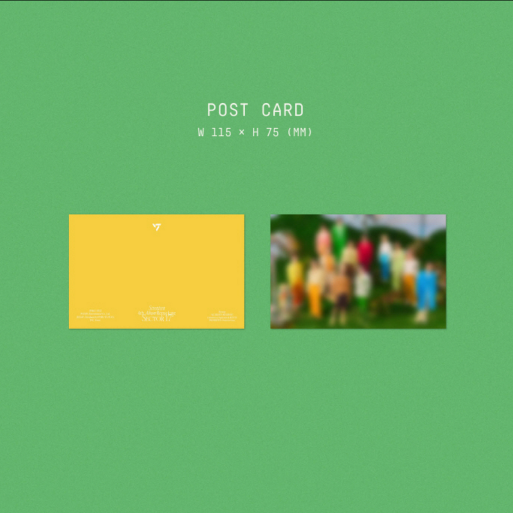 SEVENTEEN - VOL.4 REPACKAGE 'SECTOR 17' COMPACT VER. (14 VERSIONS) (RANDOM) - LightUpK