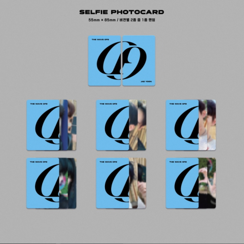 SF9 - THE WAVE OF9 (11TH MINI ALBUM) JEWEL CASE (6 VERSIONS) - LightUpK