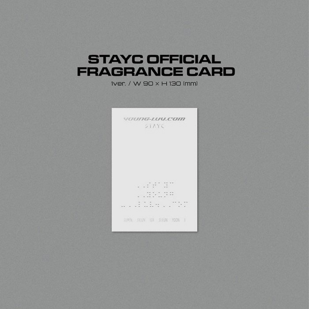 STAYC - YOUNG-LUV.COM (2ND MINI ALBUM) (2 VERSIONS)