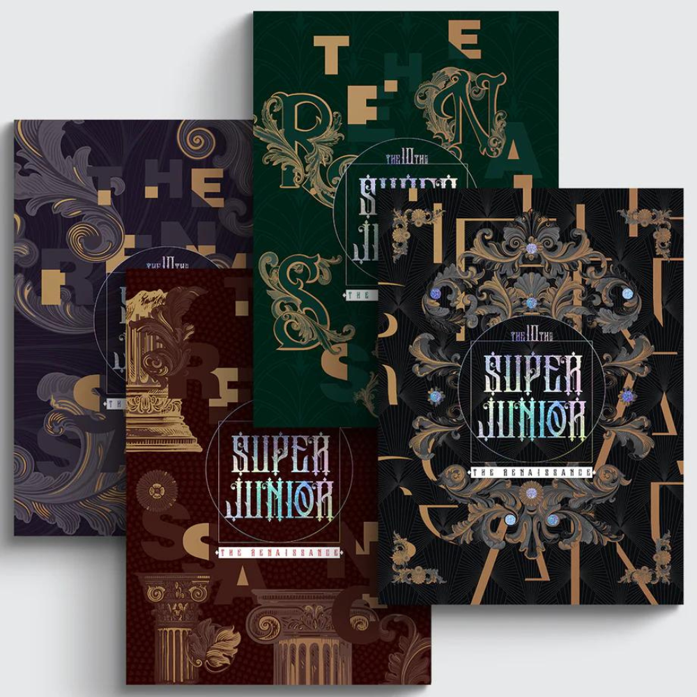 SUPER JUNIOR - VOL.10 THE RENAISSANCE (THE RENAISSANCE STYLE) (4 VERSIONS)