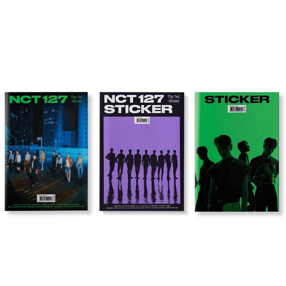 NCT 127 - VOL.3 [STICKER] (3 VERSIONS)