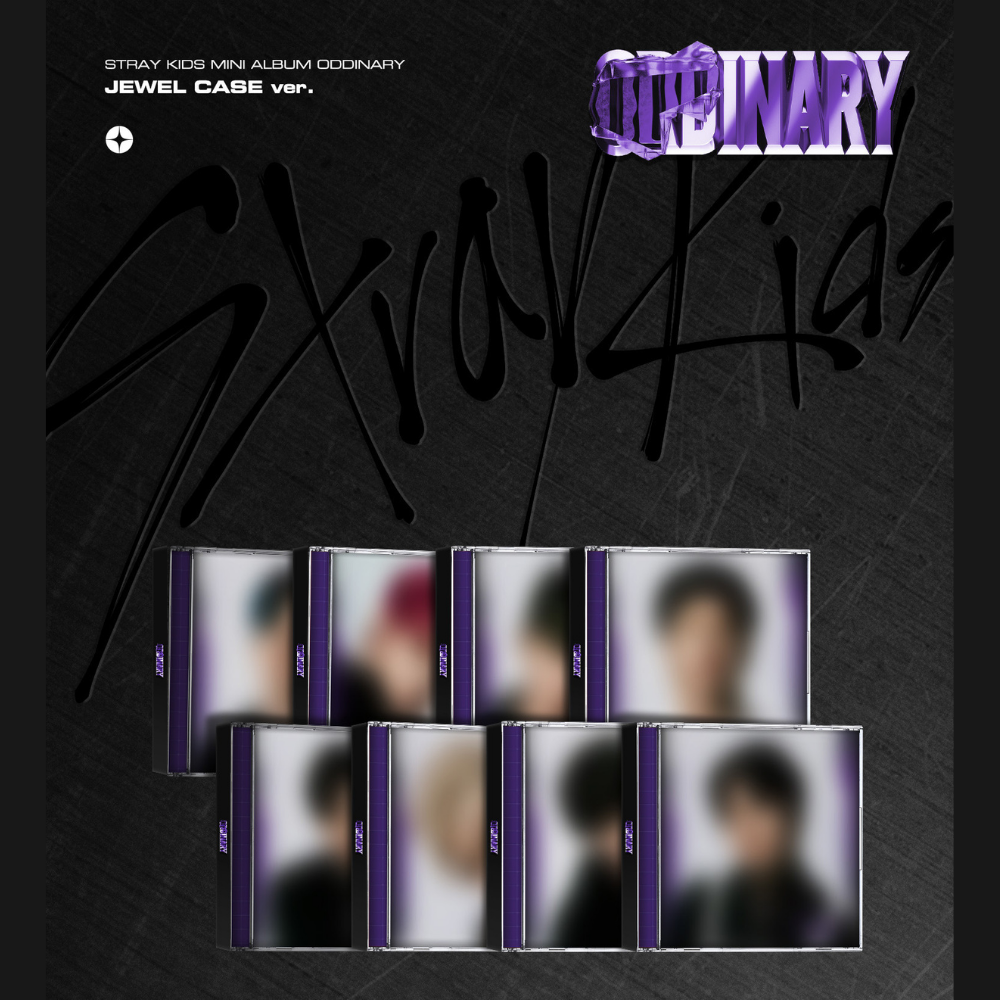 STRAY KIDS - ODDINARY (JEWEL CASE VER.) (8 VERSIONS) – LightUpK