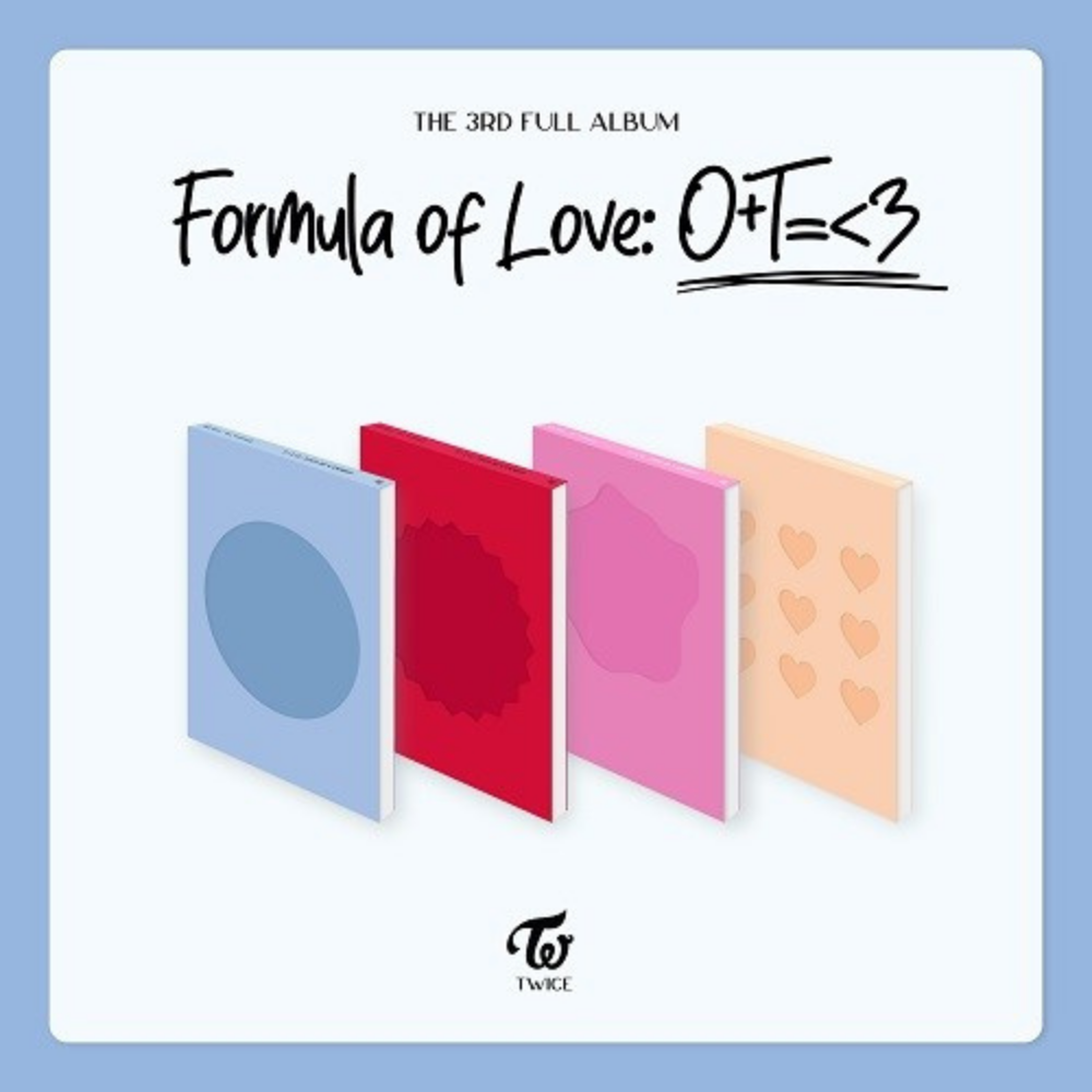 TWICE - VOL.3 [FORMULA OF LOVE: O+T=<3] (4 VERSIONS) – LightUpK