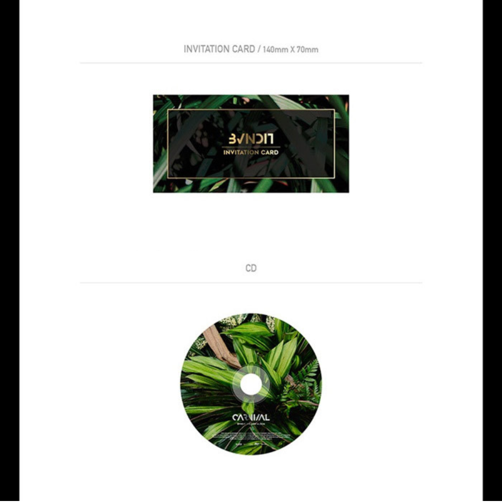 BVNDIT- CARNIVAL (2ND MINI ALBUM) - LightUpK