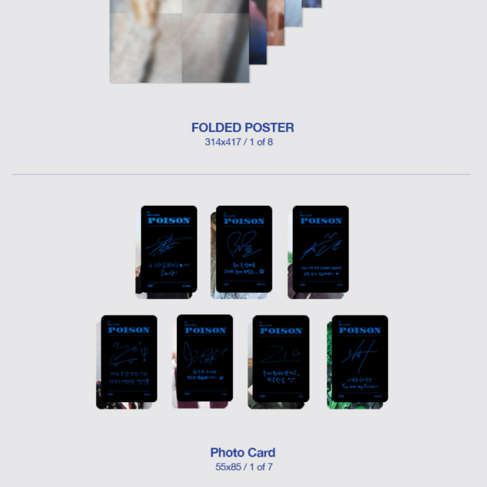 VAV - POISON (5TH MINI ALBUM) - LightUpK