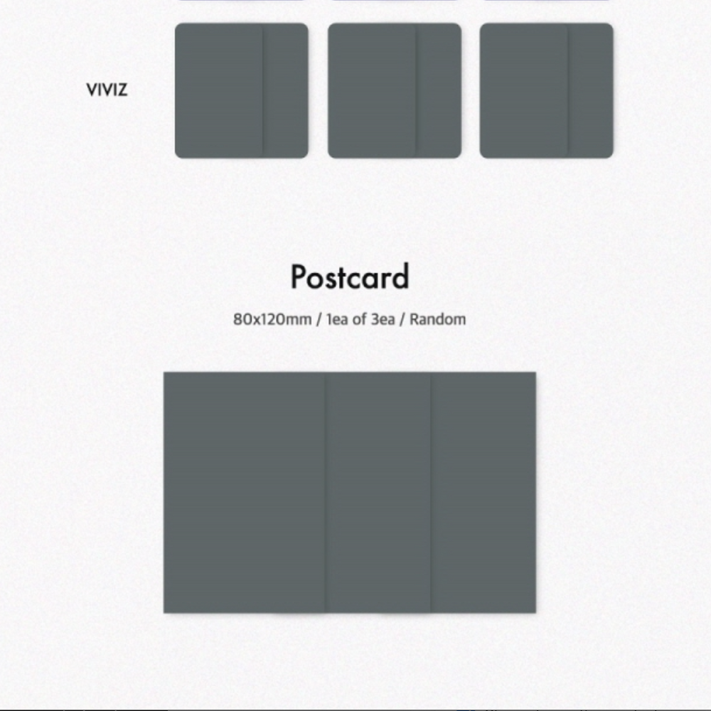 VIVIZ - VARIOUS (3RD MINI ALBUM) JEWEL CASE (3 VERSIONS) - LightUpK