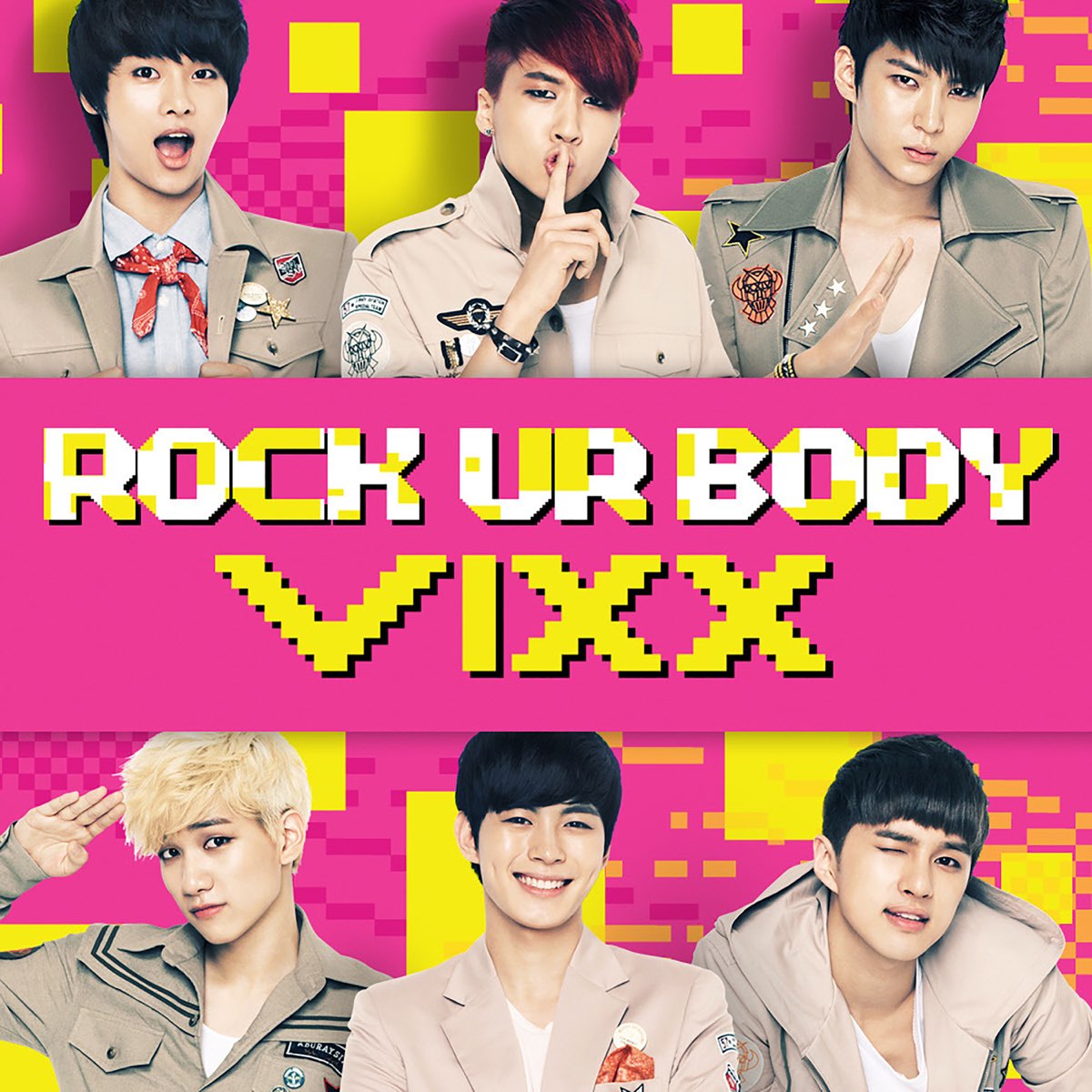 VIXX - ROCK UR BODY (2ND SINGLE ALBUM) - LightUpK