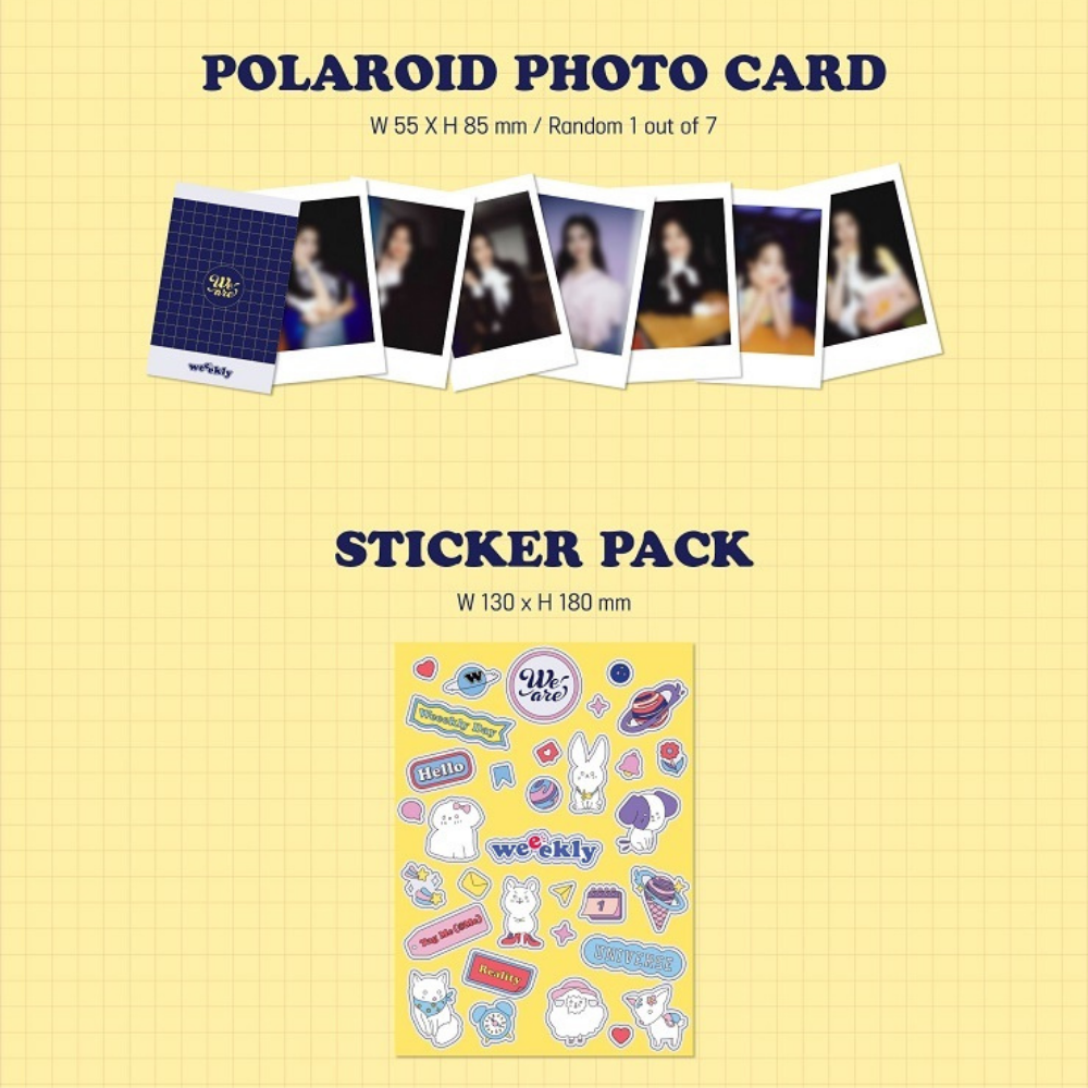 WEEEKLY - WE ARE (1ST MINI ALBUM) - LightUpK