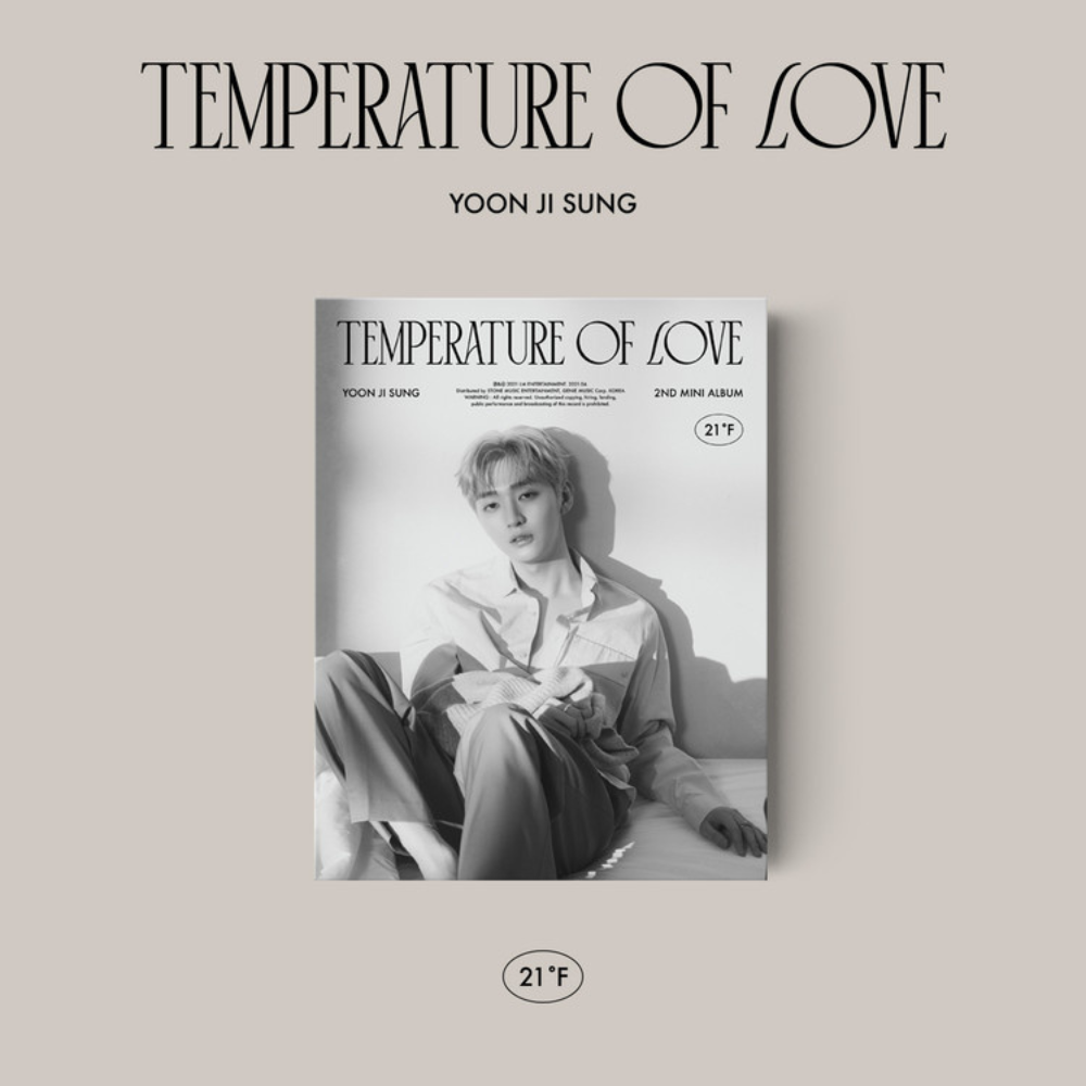 YOON JI SUNG - TEMPERATURE OF LOVE (2ND MINI ALBUM) (2 VERSIONS)
