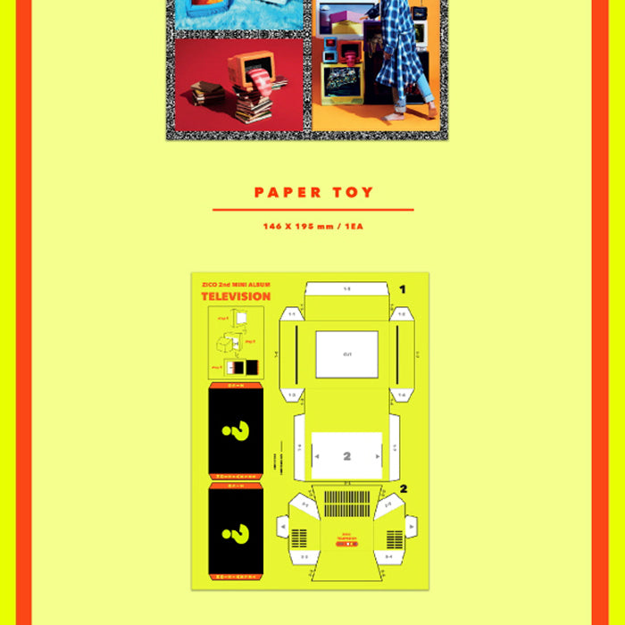 ZICO - TELEVISION (2ND MINI ALBUM) - LightUpK