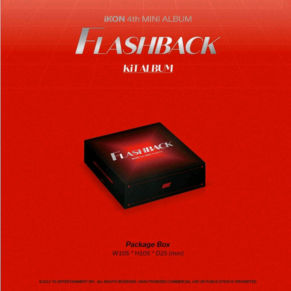 iKON - FLASHBACK (4TH MINI ALBUM) KIT/KIHNO ALBUM – LightUpK