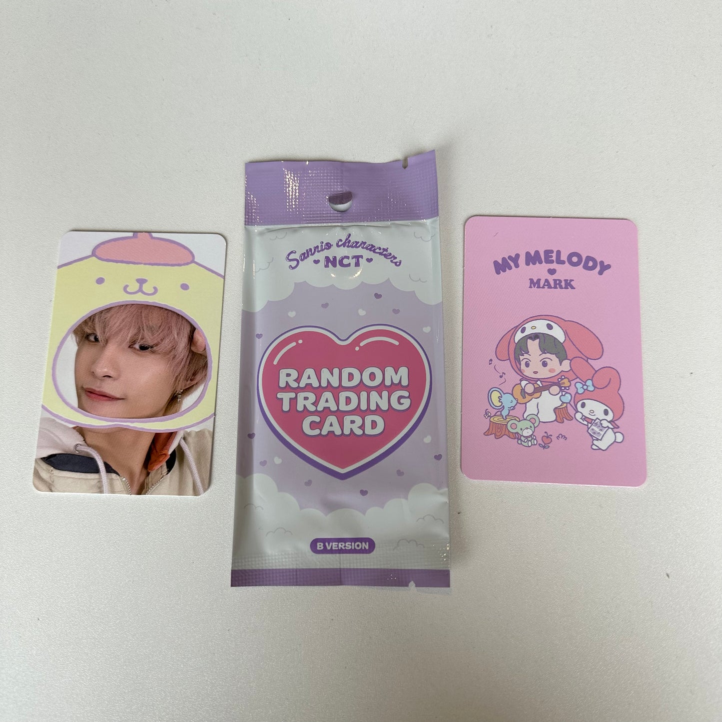 NCT SANRIO RANDOM TRADING CARD (A&B SET)