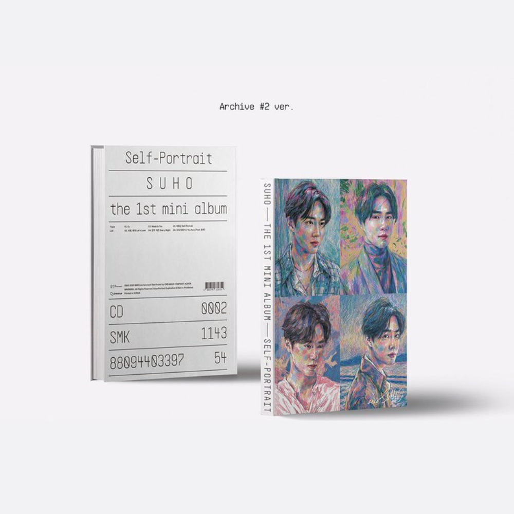 SUHO - SELF-PORTRAIT (1ST MINI ALBUM) (2 VERSIONS) - LightUpK