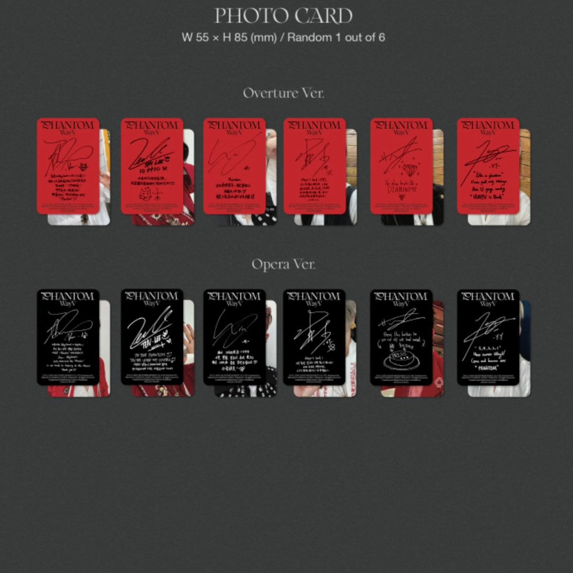 WAYV - PHANTOM (4TH MINI ALBUM) (2 VERSIONS) - LightUpK