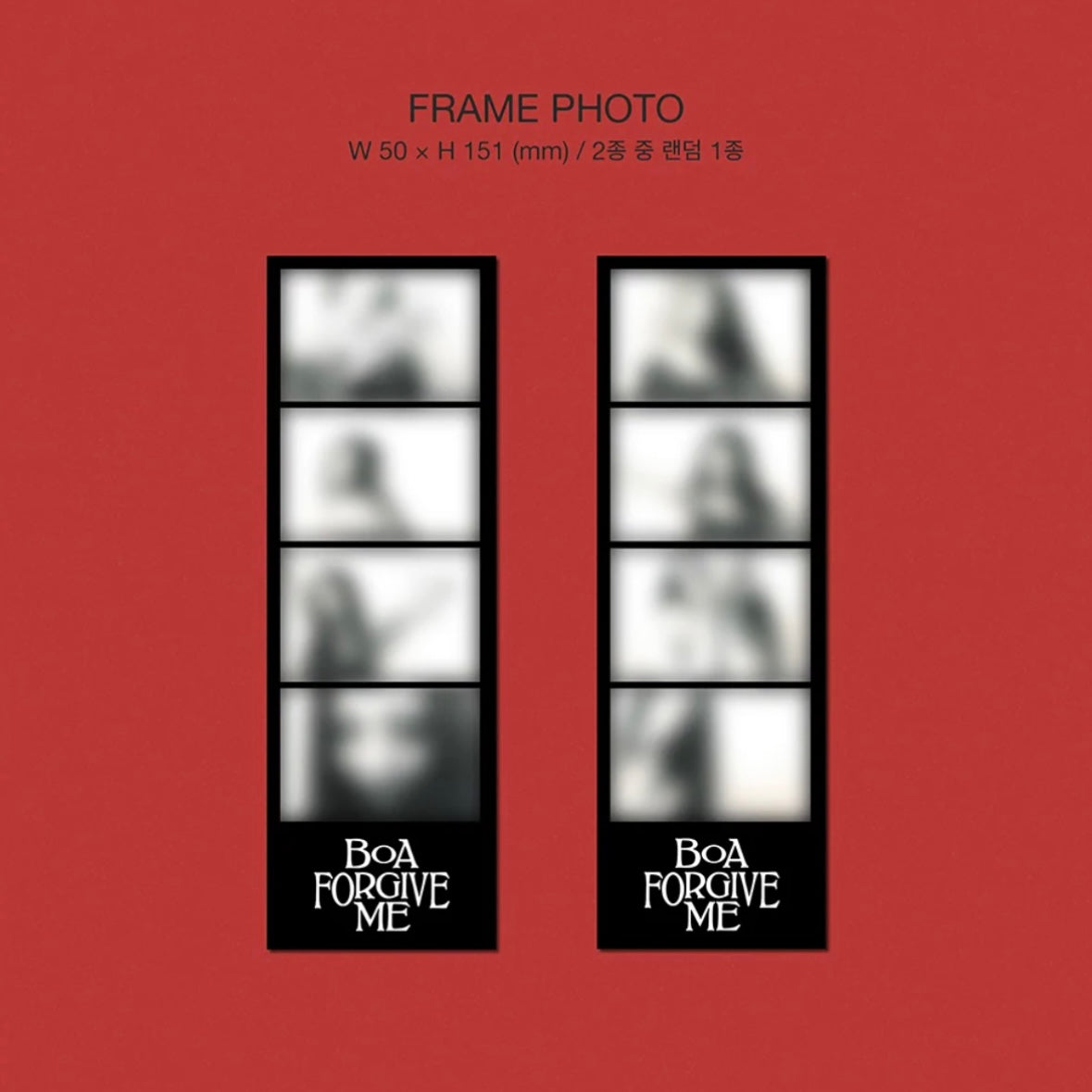 BOA 3RD MINI ALBUM - FORGIVE ME (HATE VER.) - LightUpK