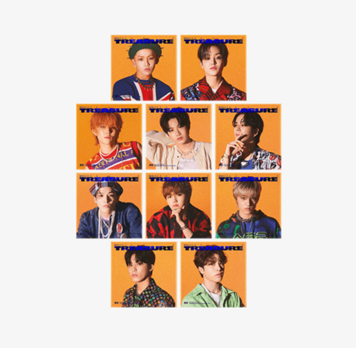 TREASURE - 2ND MINI ALBUM [THE SECOND STEP : CHAPTER TWO] (DIGIPACK) (10  VERSIONS)