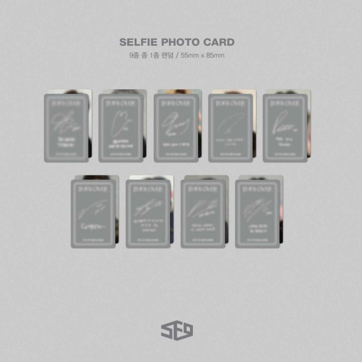 SF9 - TURN OVER (9TH MINI ALBUM) STANDARD KIT - LightUpK