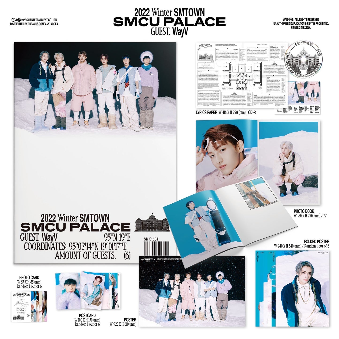 WAYV - 2022 WINTER SMTOWN : 2022 WINTER SMTOWN : SMCU PALACE (GUEST. WAYV) - LightUpK