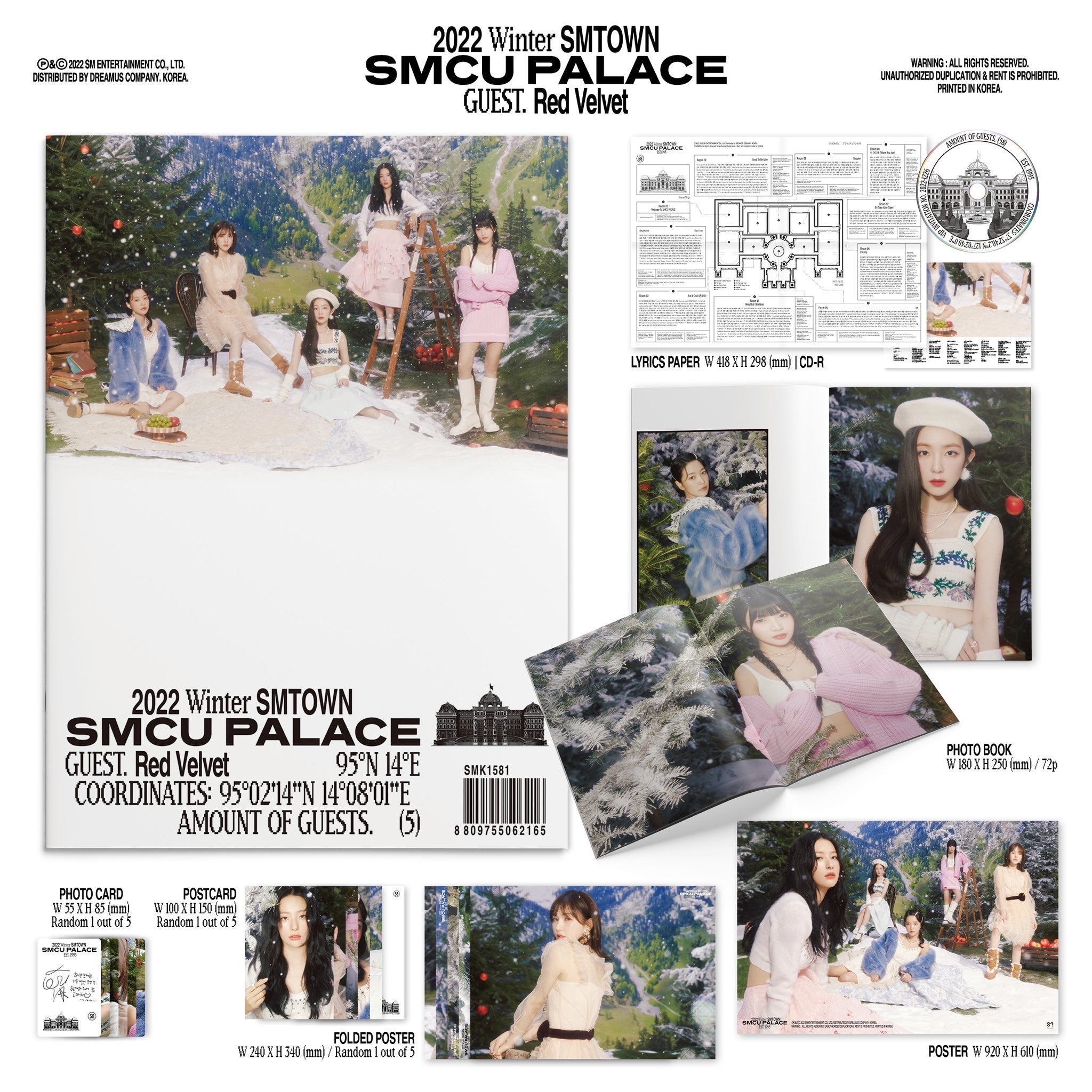 RED VELVET - 2022 WINTER SMTOWN : 2022 WINTER SMTOWN : SMCU PALACE