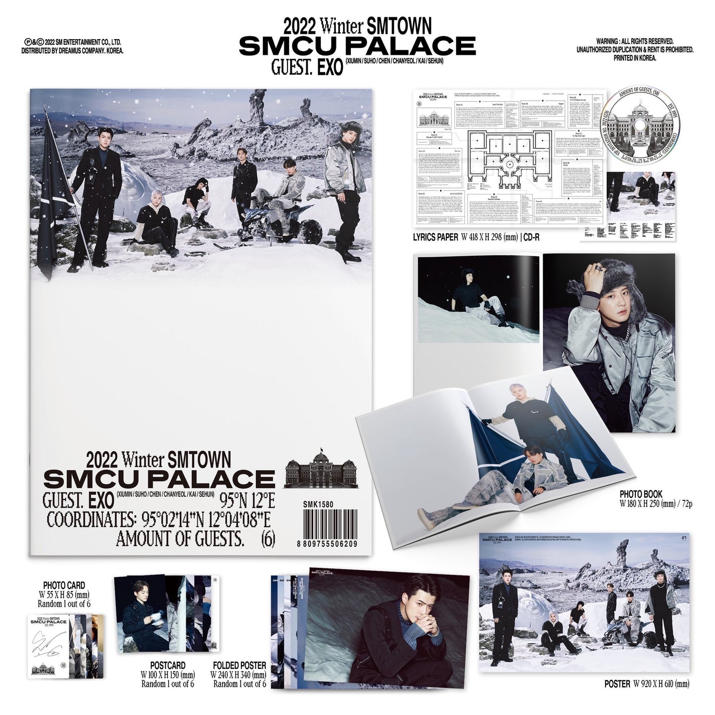 EXO - 2022 WINTER SMTOWN : SMCU PALACE (GUEST. EXO) - LightUpK