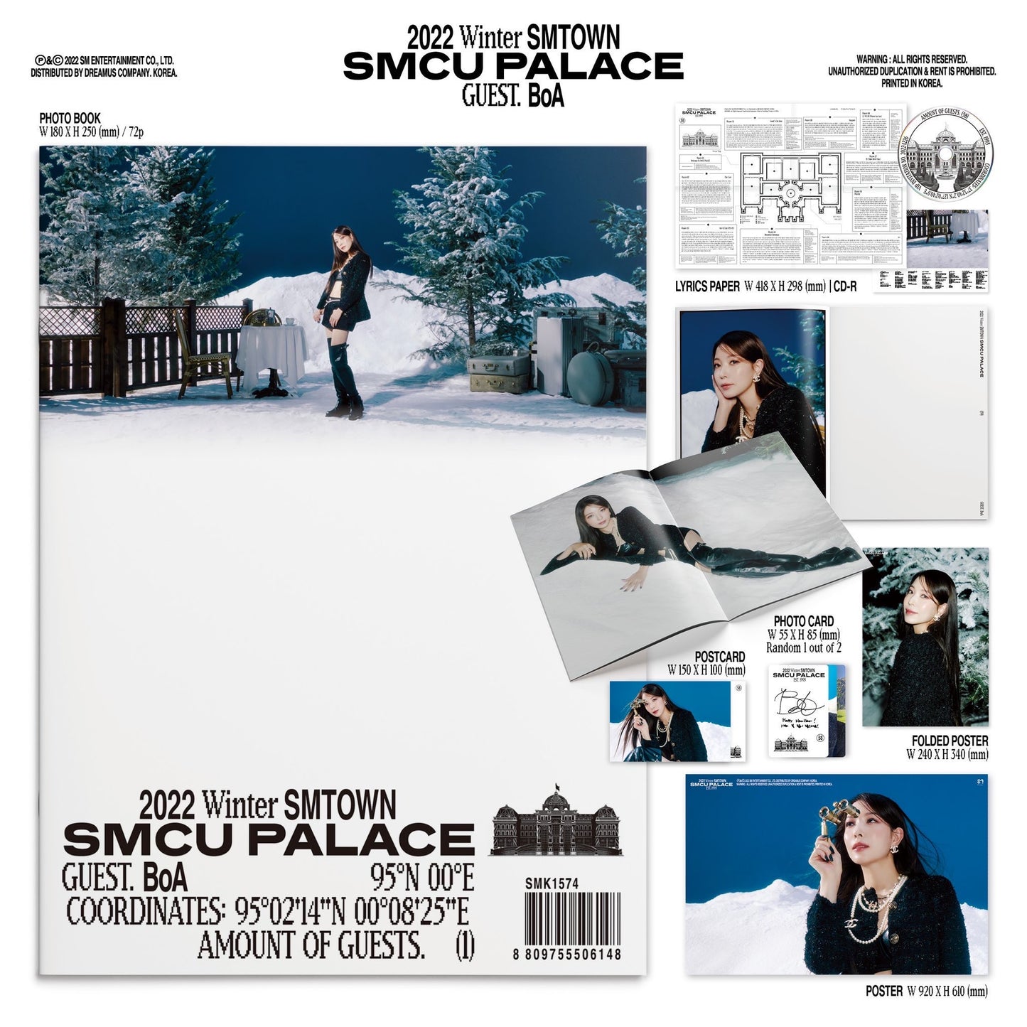 BOA - 2022 WINTER SMTOWN : 2022 WINTER SMTOWN : SMCU PALACE (GUEST. BOA) - LightUpK