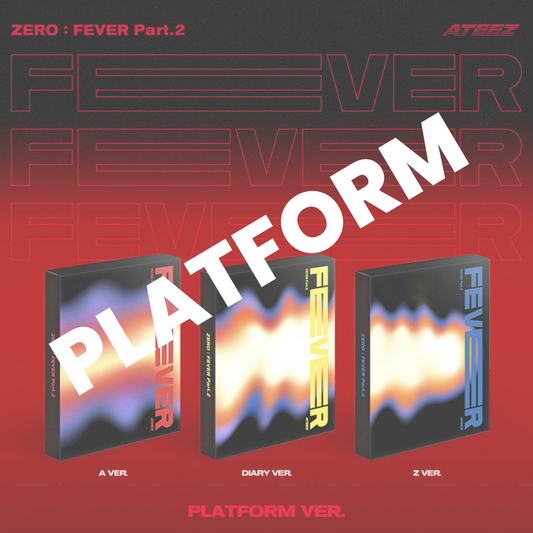 ATEEZ - ZERO : FEVER PART.2 (PLATFORM VER.) (3 VERSIONS) - LightUpK
