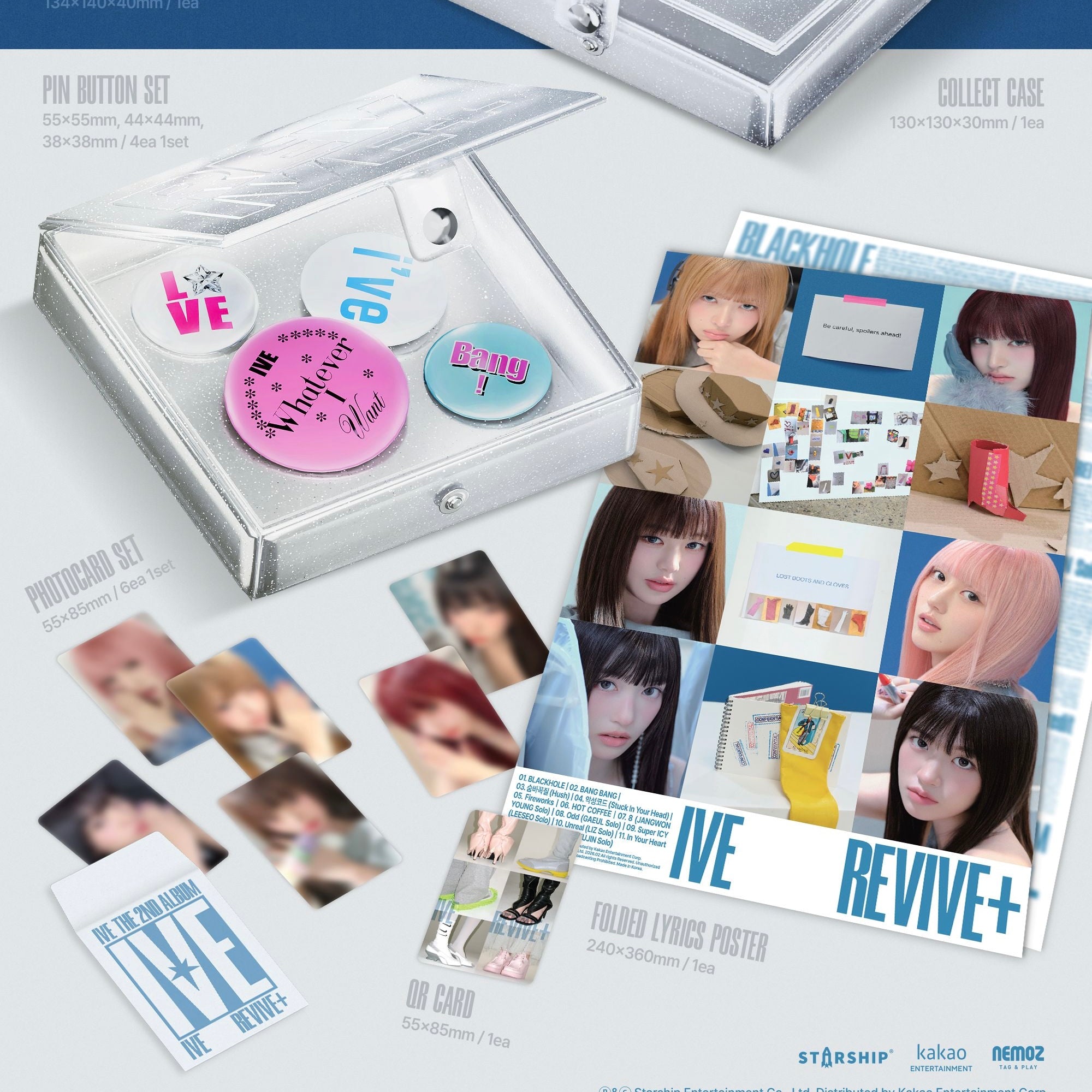 (PRE-ORDER) IVE - THE 2ND ALBUM [REVIVE+] (MD VER.) - LightUpK