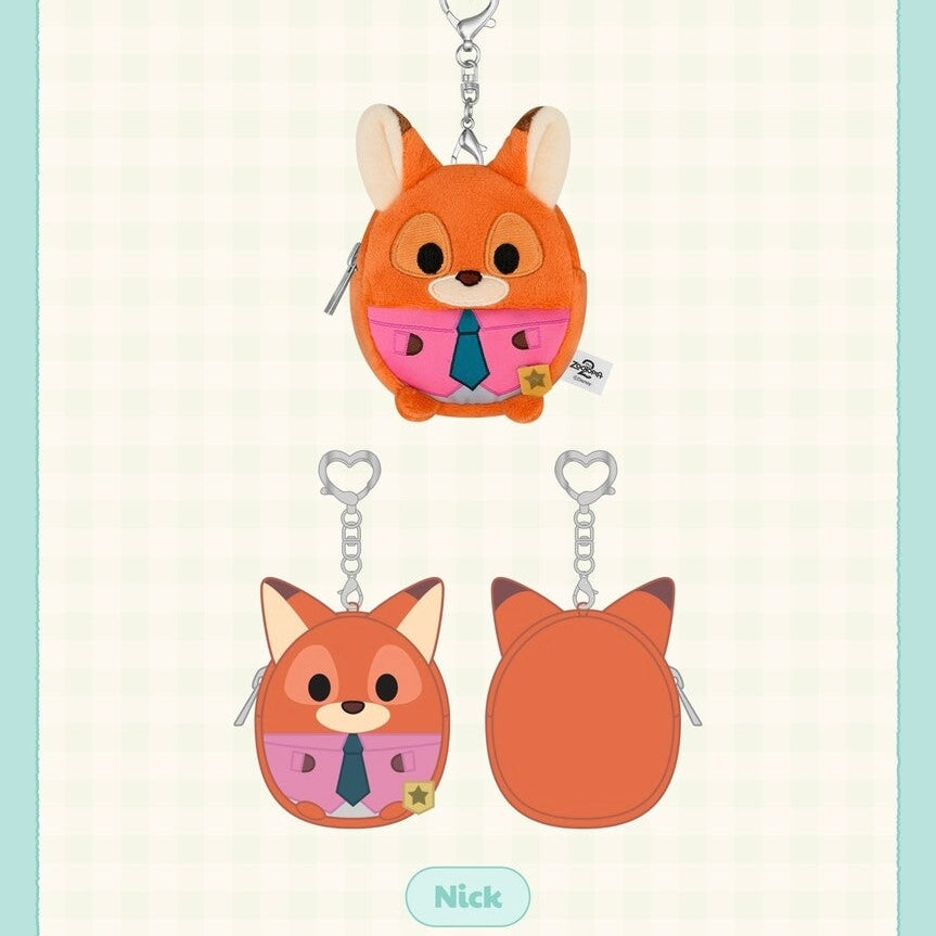 (PRE-ORDER) SKZOO X ZOOTOPIA2 POP-UP STORE OFFICIAL MERCH - PLUSH COIN POUCH (16 VERSIONS)