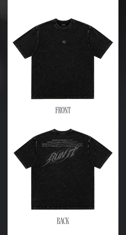 (PRE-ORDER) STRAY KIDS - T-SHIRT - RUN IT