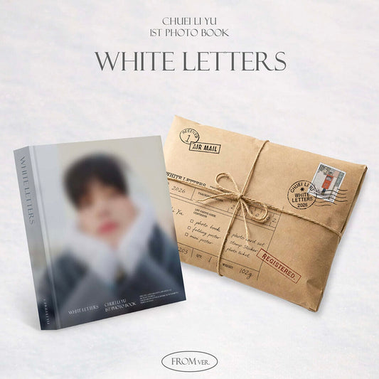(PRE-ORDER) CHUEI LI YU - 1ST PHOTO BOOK [WHITE LETTERS] (2 VERSIONS) - LightUpK