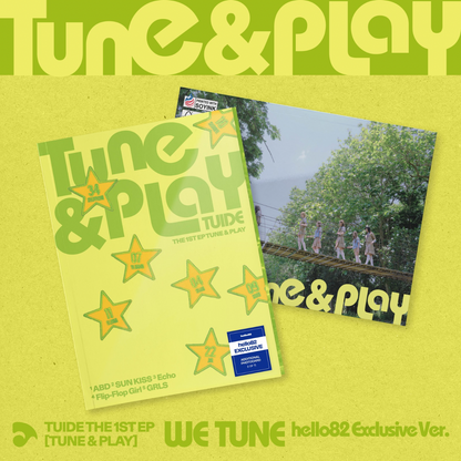 (PRE-ORDER) [hello82] [hello82 EXCLUSIVE] TUIDE - THE 1ST EP [TUNE & PLAY] (2 VERSIONS)