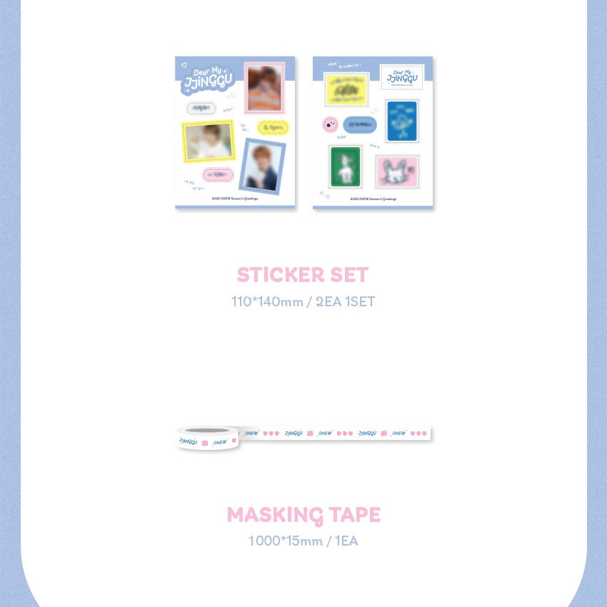 (PRE-ORDER) ONEW - 2026 ONEW SEASON'S GREETINGS [DEAR MY JJINGGU] - LightUpK