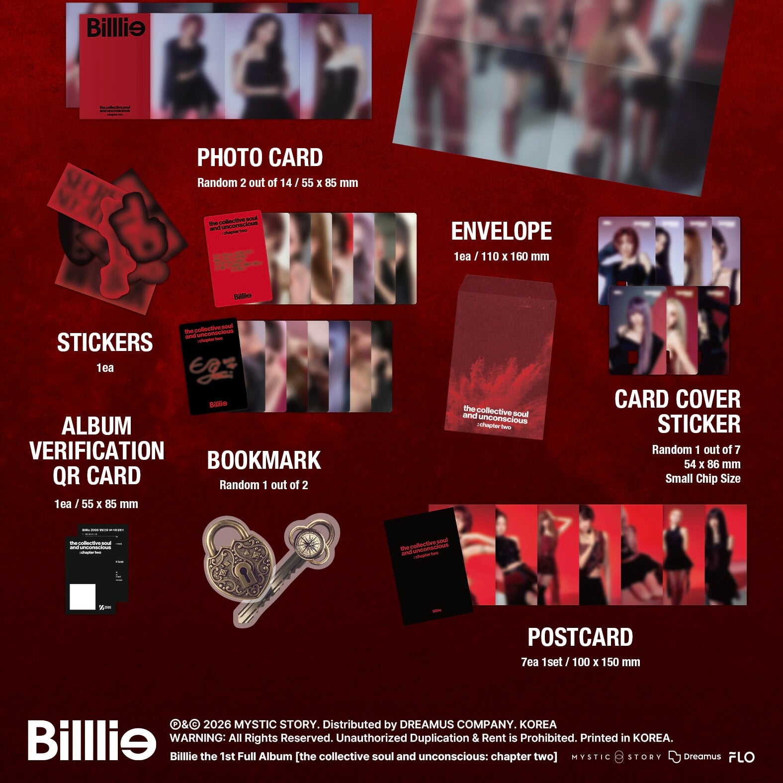 BILLLIE - 1ST ALBUM [THE COLLECTIVE SOUL AND UNCONSCIOUS: CHAPTER