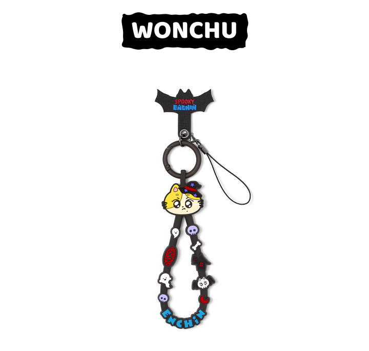 (PRE-ORDER) ENHYPEN - SPOOKY ENCHIN OFFICIAL MD - BAND KEYRING (6 VERSIONS)