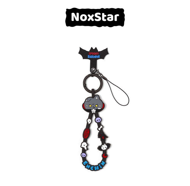 (PRE-ORDER) ENHYPEN - SPOOKY ENCHIN OFFICIAL MD - BAND KEYRING (6 VERSIONS)