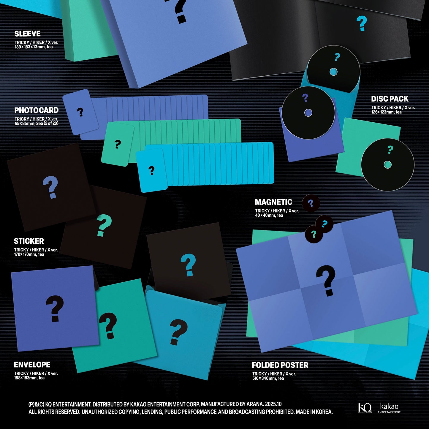 (PRE-ORDER) XIKERS - HOUSE OF TRICKY : WRECKING THE HOUSE (3 VERSIONS) - LightUpK