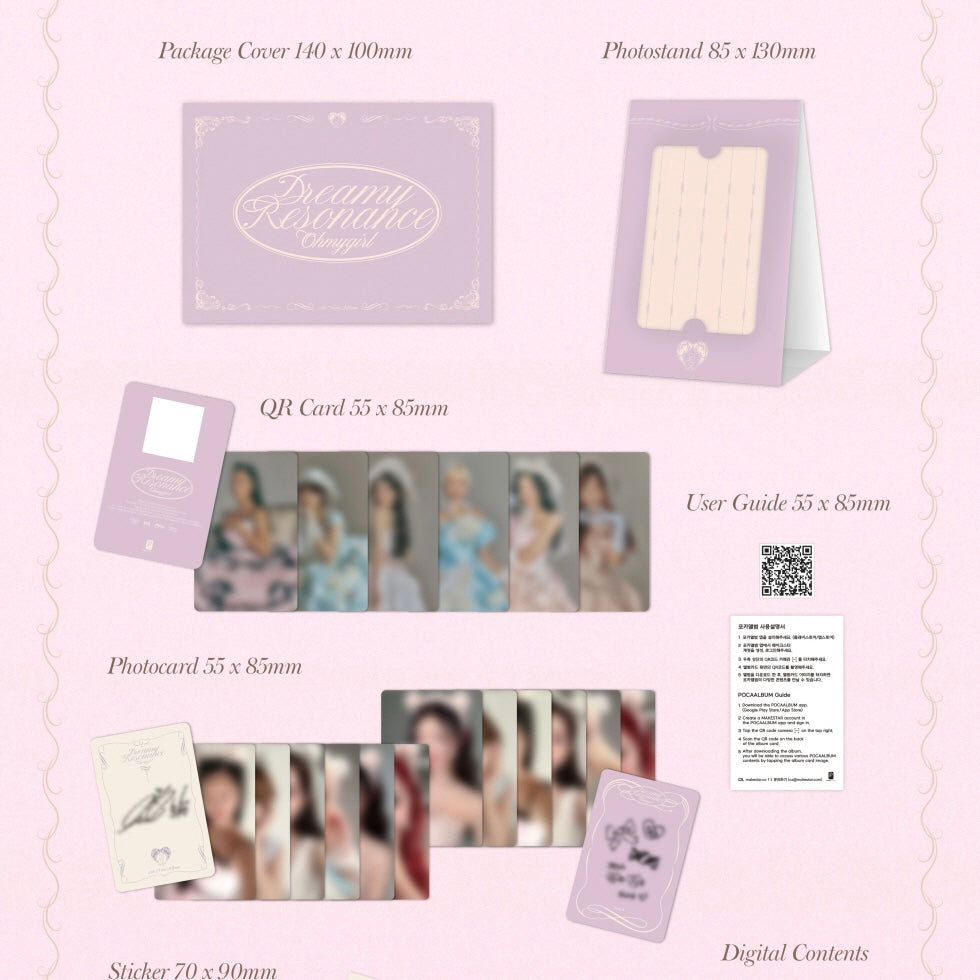 OH MY GIRL - 10TH MINI ALBUM [DREAMY RESONANCE] (POCA) - LightUpK