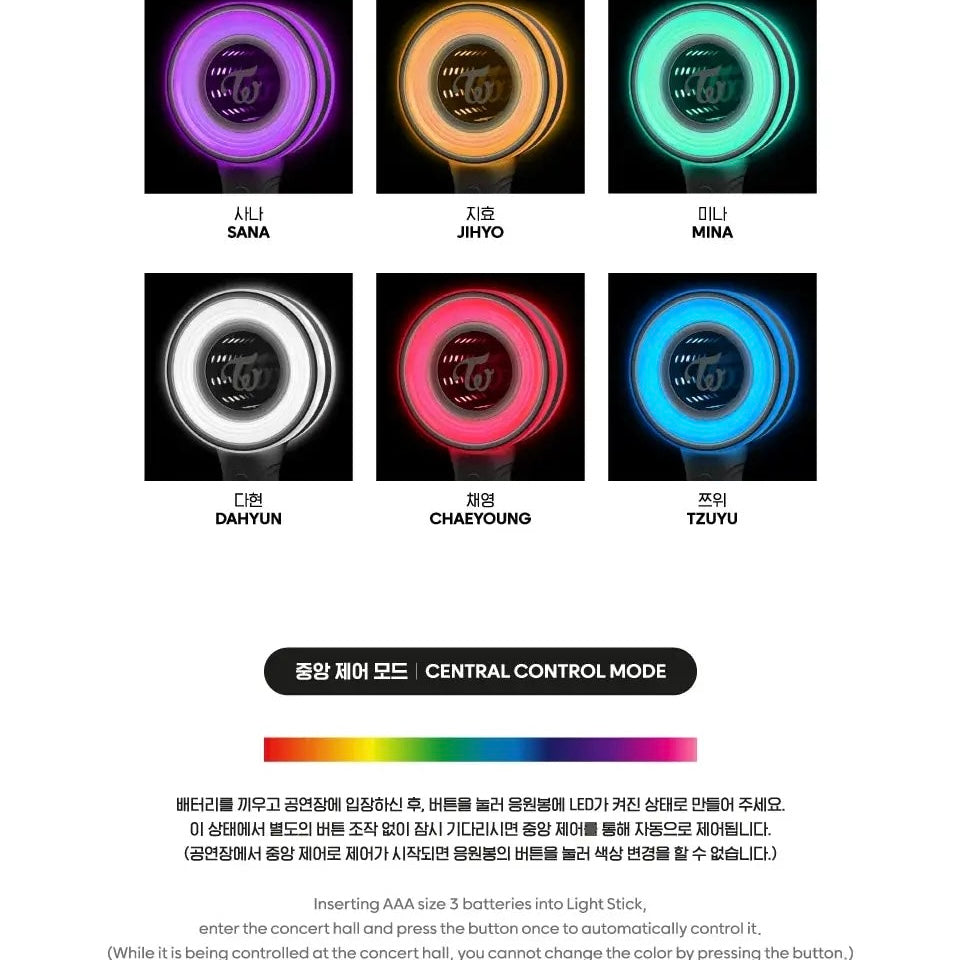 TWICE CANDYBONG INFINITY OFFICIAL LIGHTSTICK VER. 3