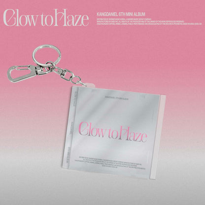 KANG DANIEL - 6TH MINI ALBUM [GLOW TO HAZE] (MINI CD KEYRING VER.) - LightUpK
